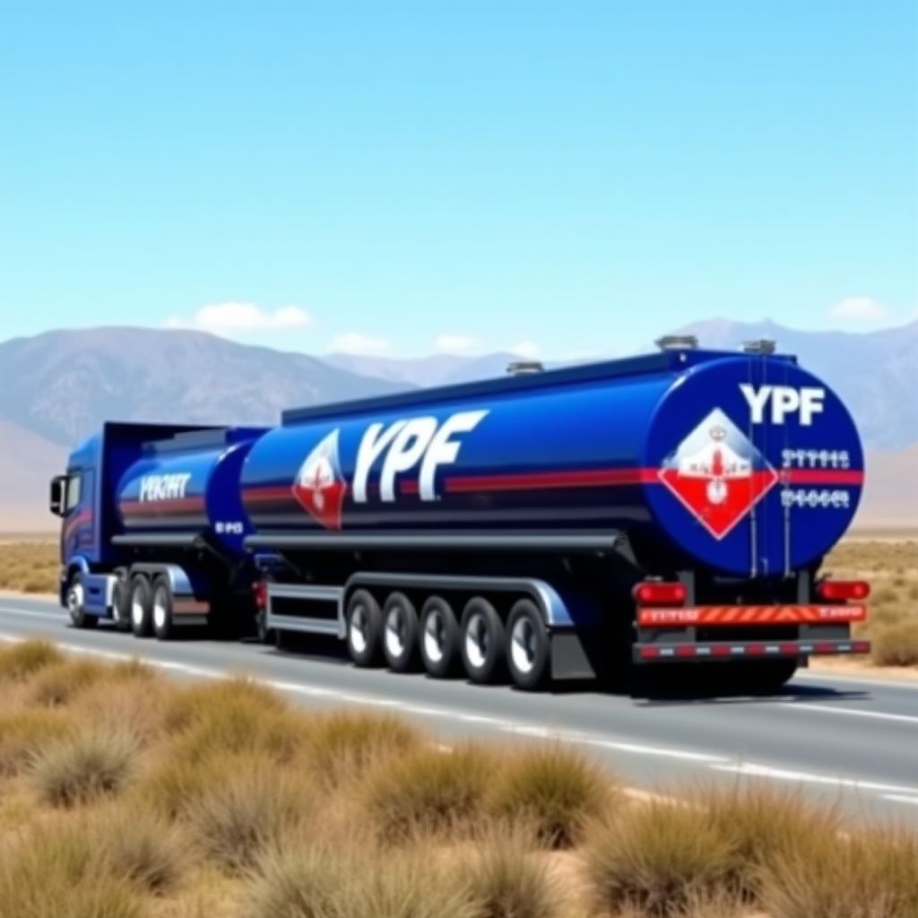Camiones cisterna YPF