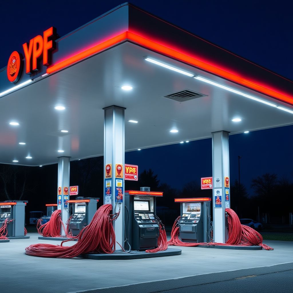 Surtidores de combustible YPF